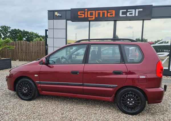 Mitsubishi Space Star cena 5900 przebieg: 330000, rok produkcji 2004 z Goleniów małe 301